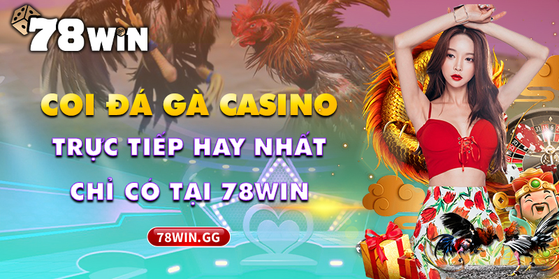 2. Coi Da Ga Casino Truc Tiep Hay Nhat Chi Co Tai 78win