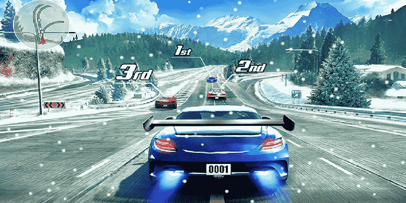 Hướng dẫn cách chơi game 3d car racing